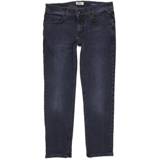 Pioneer Eric Men Blue Straight Regular Stretch Jeans W34 L29