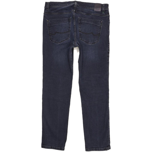 Pioneer Eric Men Blue Straight Regular Stretch Jeans W34 L29