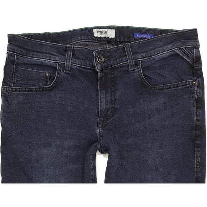 Pioneer Eric Men Blue Straight Regular Stretch Jeans W34 L29
