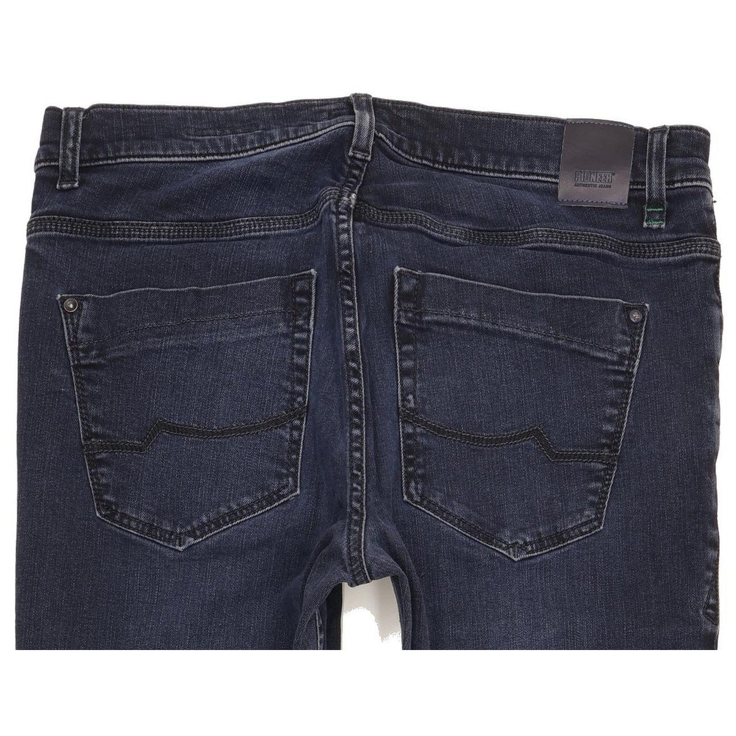 Pioneer Eric Men Blue Straight Regular Stretch Jeans W34 L29