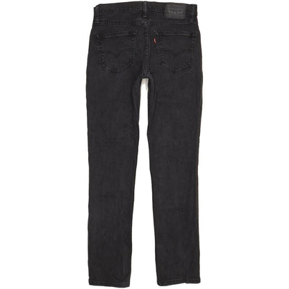Levi's 511 Men Black Straight Slim Stretch Jeans W32 L32