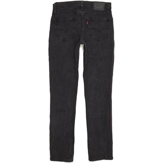 Levi's 511 Men Black Straight Slim Stretch Jeans W32 L32