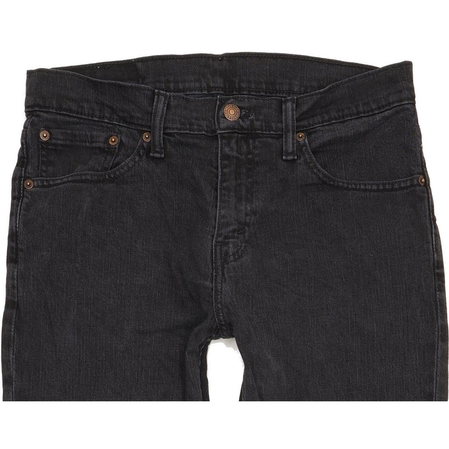 Levi's 511 Men Black Straight Slim Stretch Jeans W32 L32