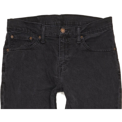 Levi's 511 Men Black Straight Slim Stretch Jeans W32 L32