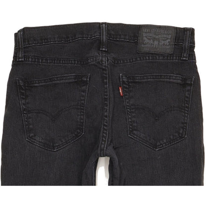 Levi's 511 Men Black Straight Slim Stretch Jeans W32 L32