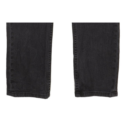Levi's 511 Men Black Straight Slim Stretch Jeans W32 L32