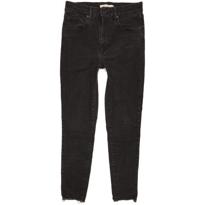 Levi's Mile Black Skinny Slim Stretch Jeans High Waisted W29 L26