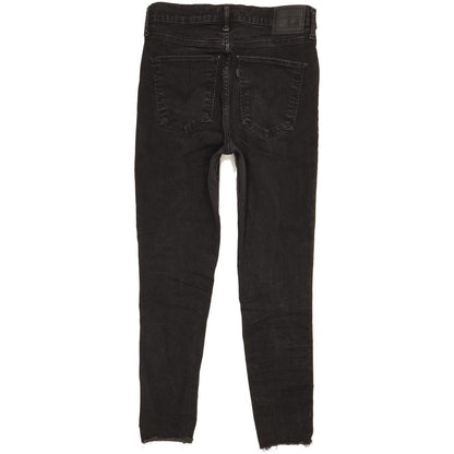 Levi's Mile Black Skinny Slim Stretch Jeans High Waisted W29 L26