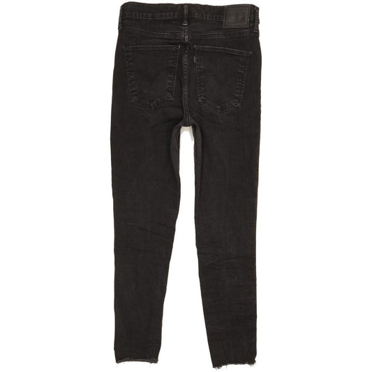 Levi's Mile Black Skinny Slim Stretch Jeans High Waisted W29 L26