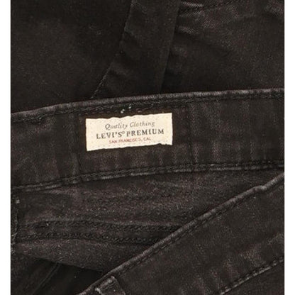 Levi's Mile Black Skinny Slim Stretch Jeans High Waisted W29 L26