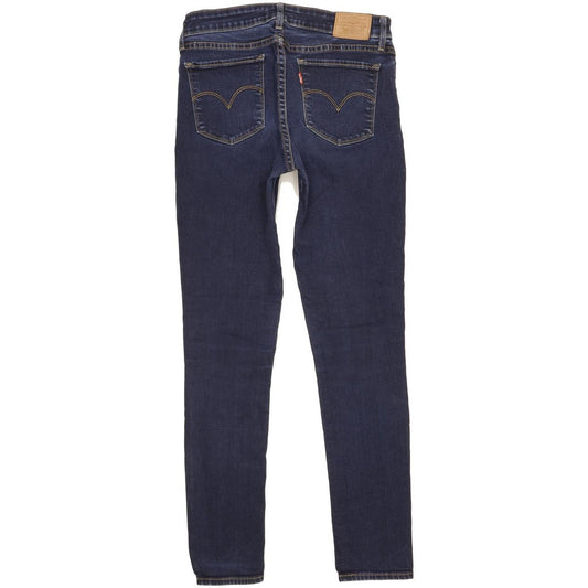 Levi's 711 Women Blue Skinny Slim Stretch Jeans W29 L29
