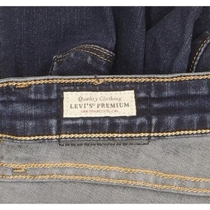 Levi's 711 Women Blue Skinny Slim Stretch Jeans W29 L29