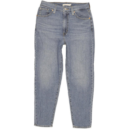 Levi's Blue Tapered Relaxed Mom Jeans High Waisted W28 L27