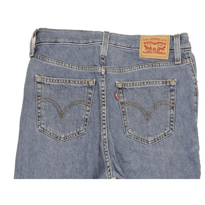 Levi's Blue Tapered Relaxed Mom Jeans High Waisted W28 L27
