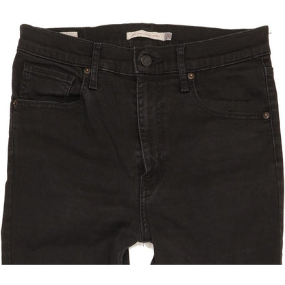 Levi's Mile Black Skinny Slim Stretch Jeans High Waisted W30 L31