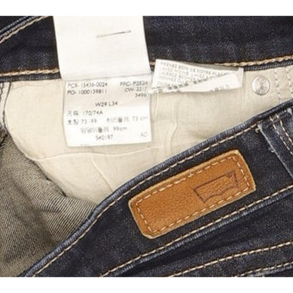 Levi's Women Blue Skinny Slim Stretch Jeans W29 L33