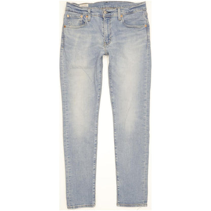 Levi's 512 Men Blue Tapered Slim Stretch Jeans W30 L31