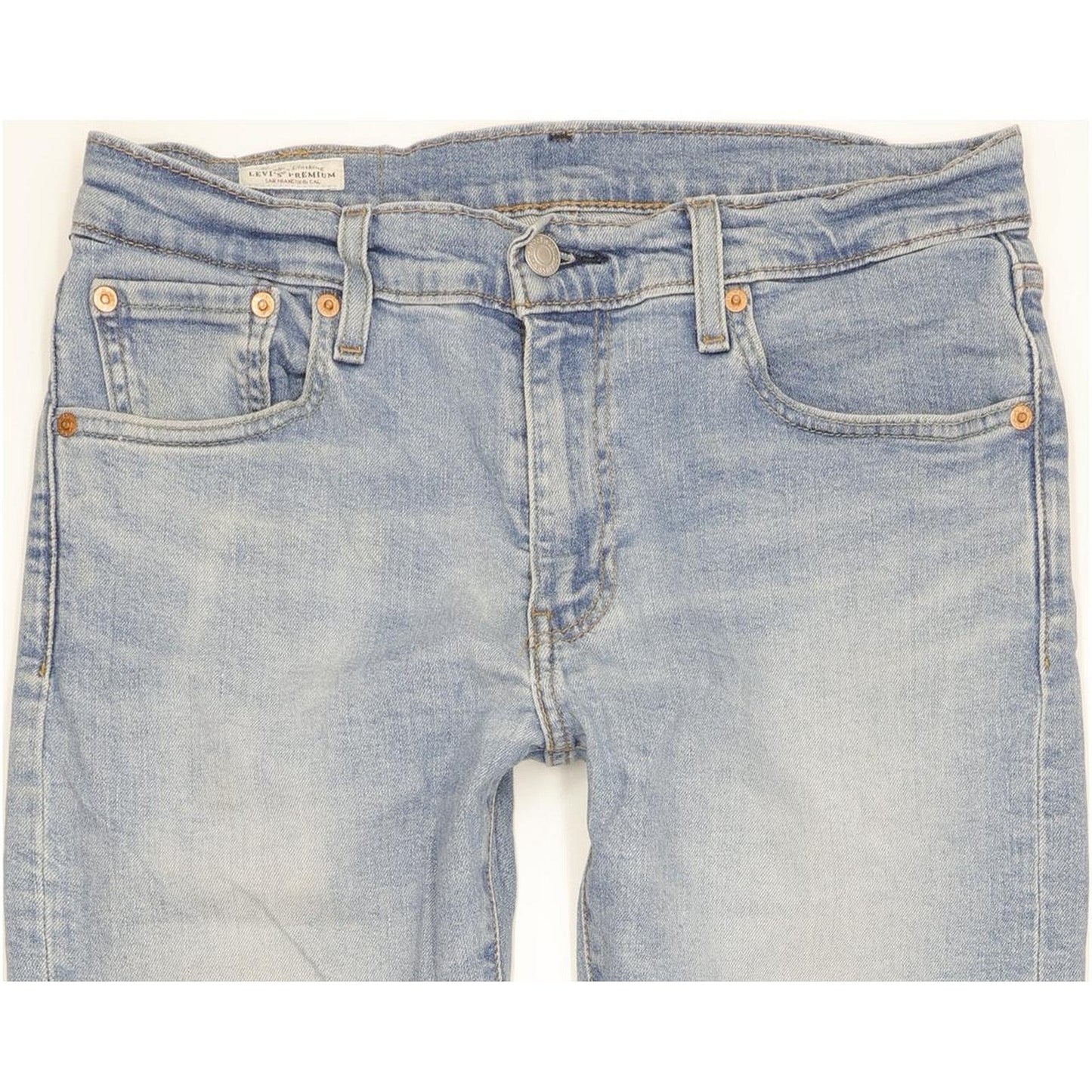 Levi's 512 Men Blue Tapered Slim Stretch Jeans W30 L31