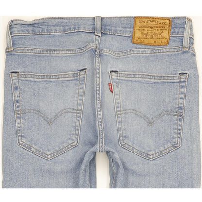 Levi's 512 Men Blue Tapered Slim Stretch Jeans W30 L31
