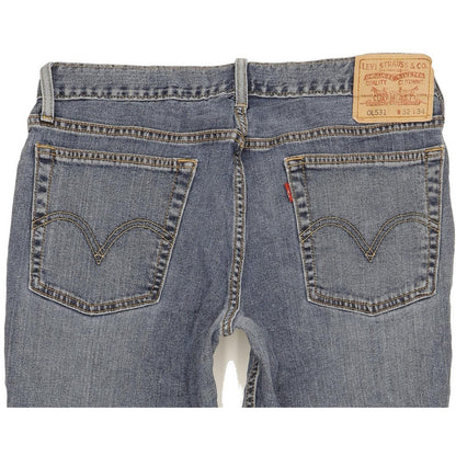 Levi's 531 Men Blue Straight Regular Stretch Jeans W32 L29