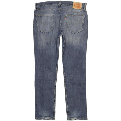 Levi's 511 Men Blue Straight Slim Stretch Jeans W36 L32