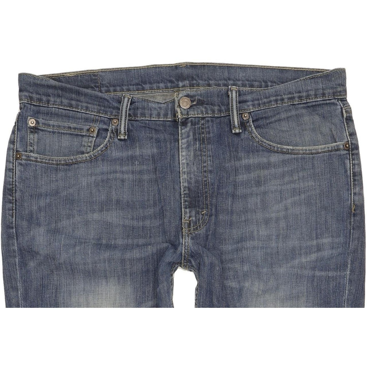 Levi's 511 Men Blue Straight Slim Stretch Jeans W36 L32