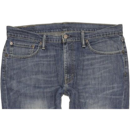 Levi's 511 Men Blue Straight Slim Stretch Jeans W36 L32