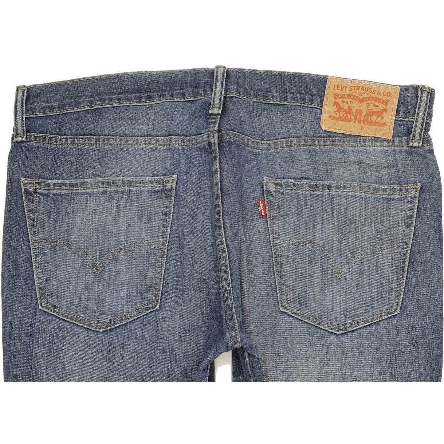 Levi's 511 Men Blue Straight Slim Stretch Jeans W36 L32
