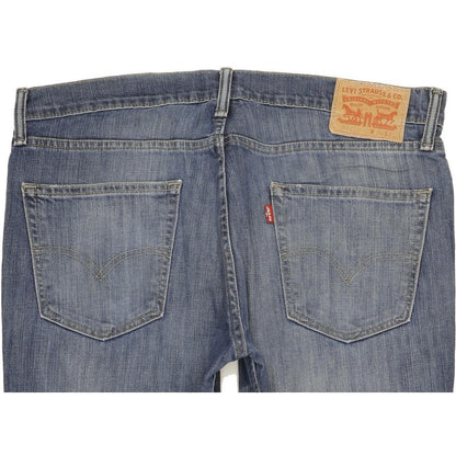 Levi's 511 Men Blue Straight Slim Stretch Jeans W36 L32