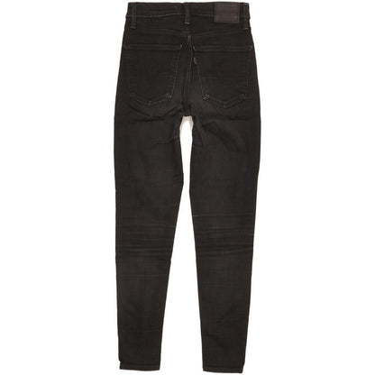 Levi's Mile Women Black Skinny Slim Stretch Jeans W26 L27