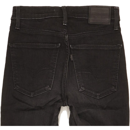 Levi's Mile Women Black Skinny Slim Stretch Jeans W26 L27