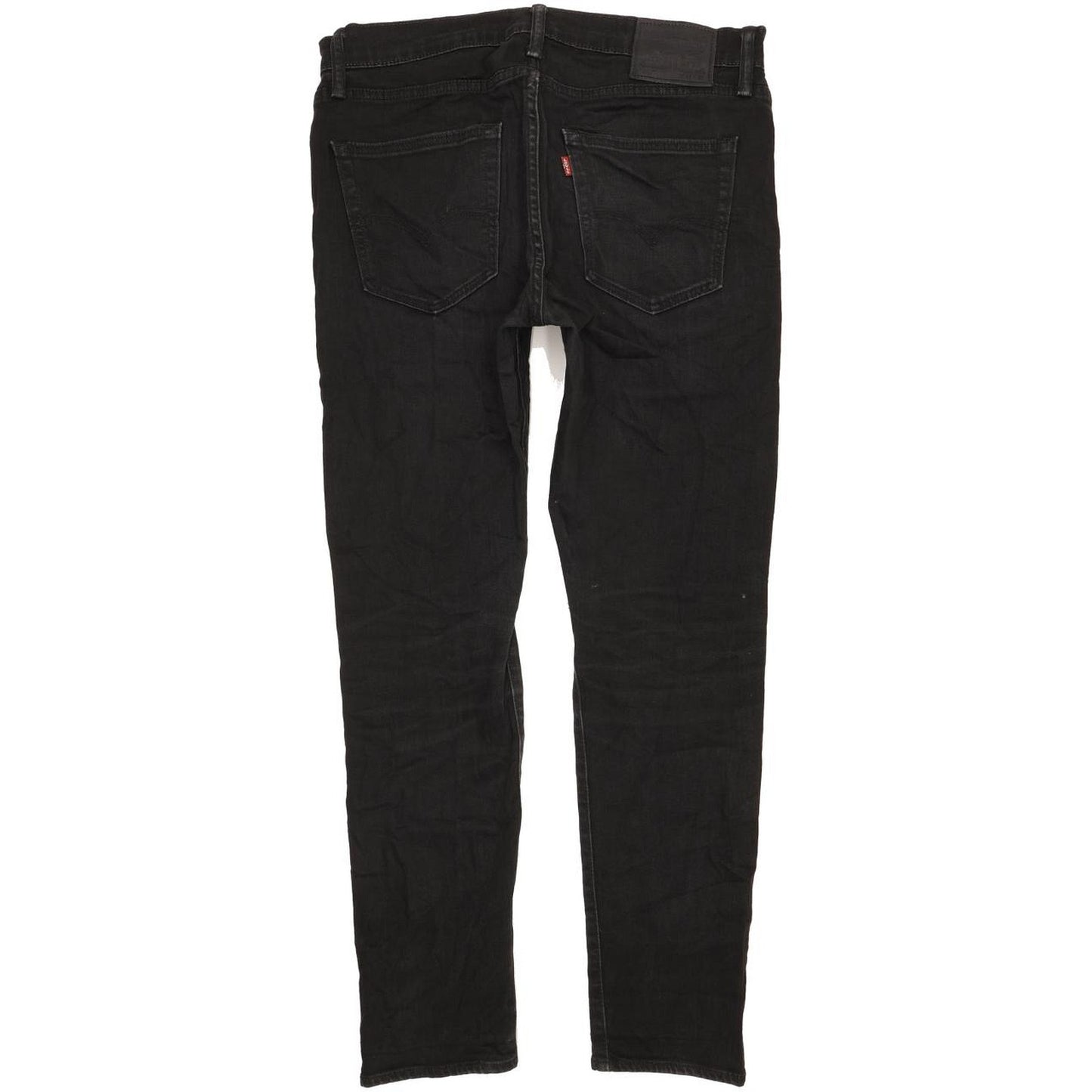 Levi's 512 Men Black Tapered Slim Stretch Jeans W33 L30