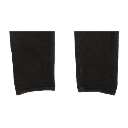 Levi's 512 Men Black Tapered Slim Stretch Jeans W33 L30