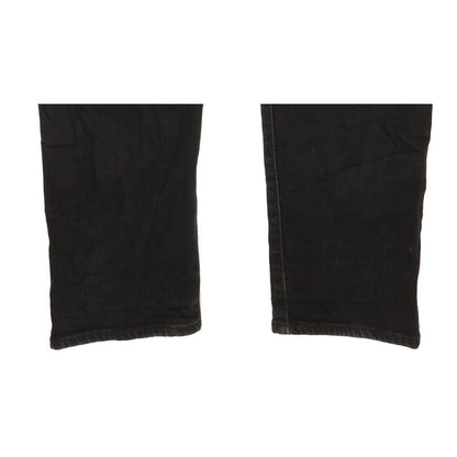 Levi's 512 Men Black Tapered Slim Stretch Jeans W33 L30