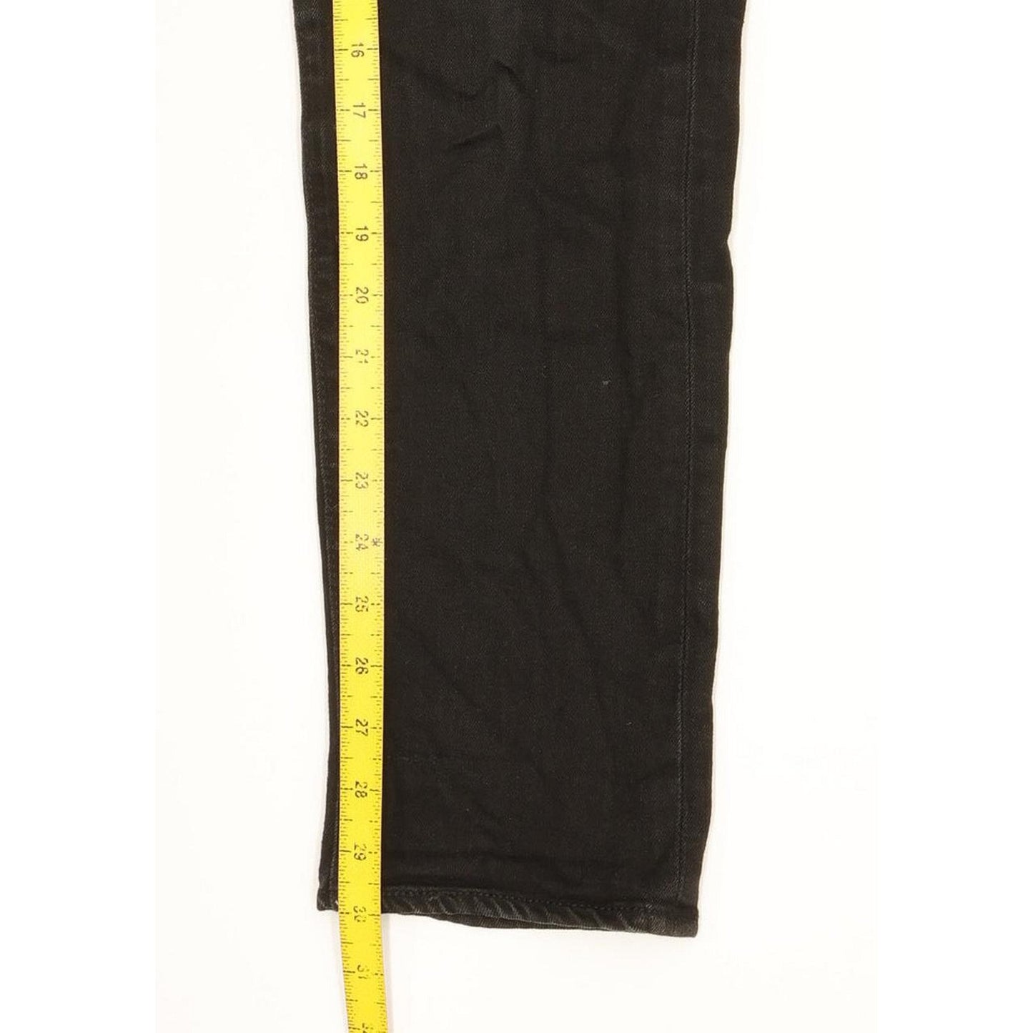 Levi's 512 Men Black Tapered Slim Stretch Jeans W33 L30