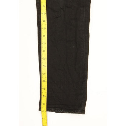 Levi's 512 Men Black Tapered Slim Stretch Jeans W33 L30