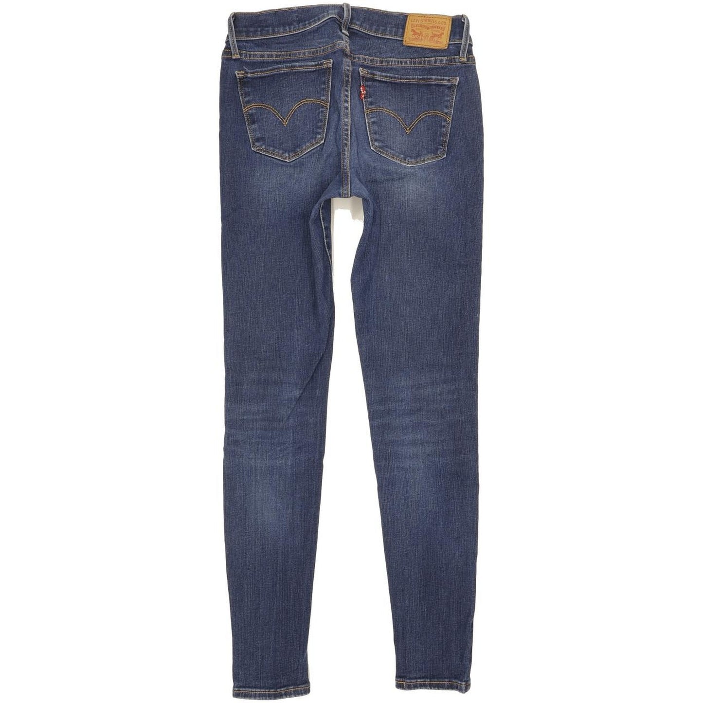 Levi's 710 Super Women Blue Skinny Slim Stretch Jeans W27 L29