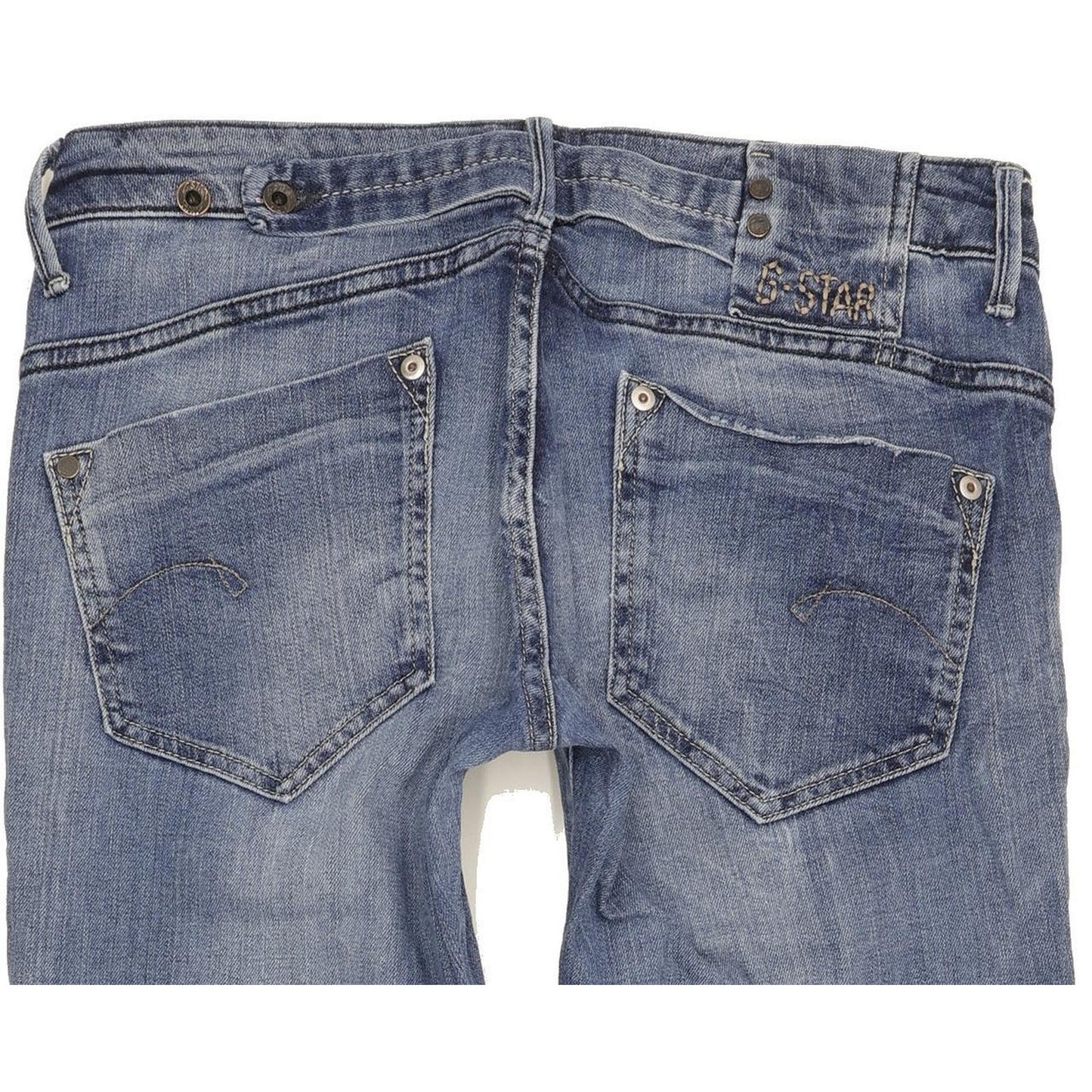G-Star Midge Women Blue Straight Slim Stretch Jeans W31 L31