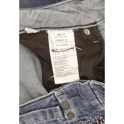 G-Star Midge Women Blue Straight Slim Stretch Jeans W31 L31