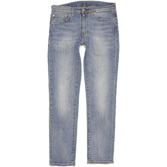 Levi's 511 Men Blue Straight Slim Stretch Jeans W33 L31