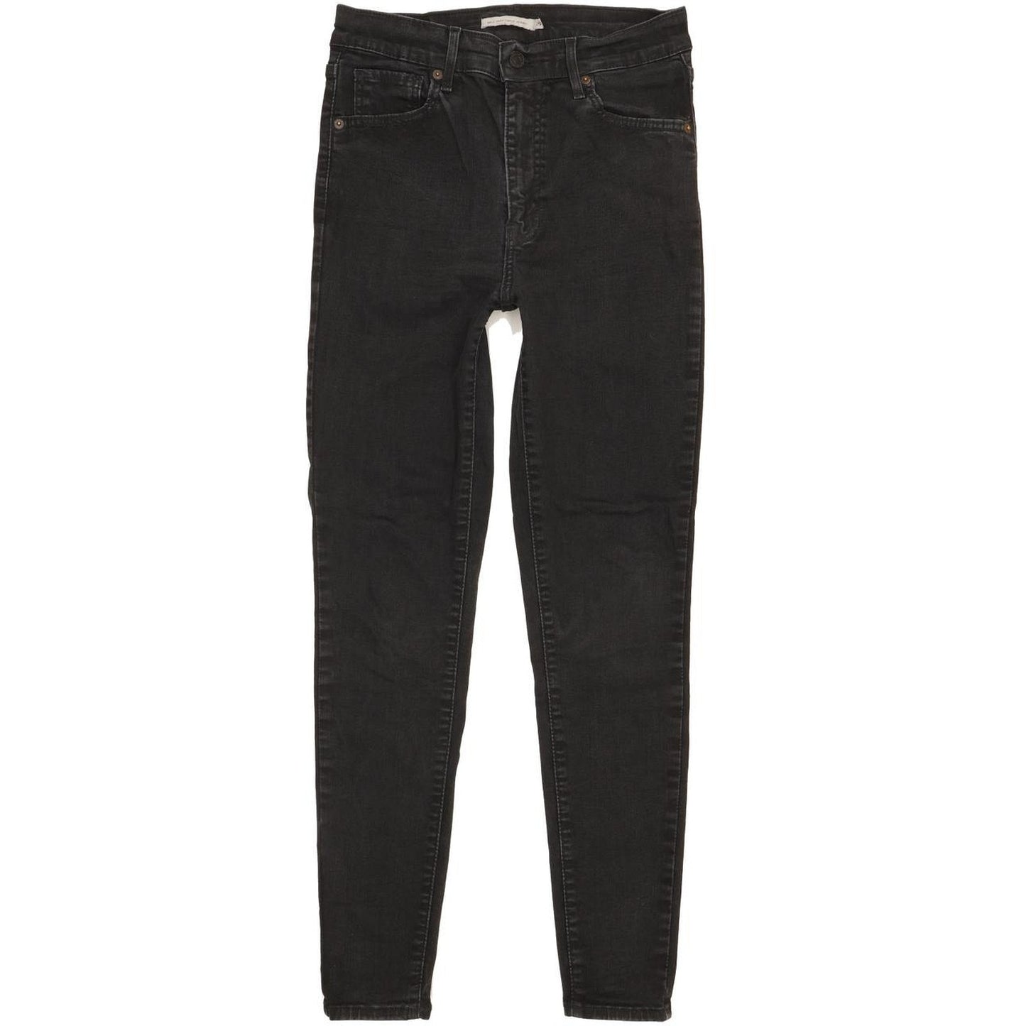 Levi's Mile Black Skinny Slim Stretch Jeans High Waisted W29 L29