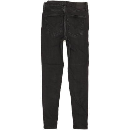 Levi's Mile Black Skinny Slim Stretch Jeans High Waisted W29 L29