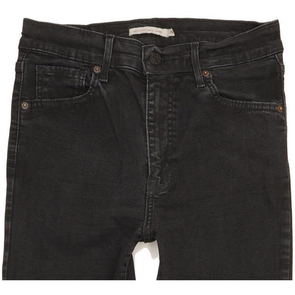Levi's Mile Black Skinny Slim Stretch Jeans High Waisted W29 L29