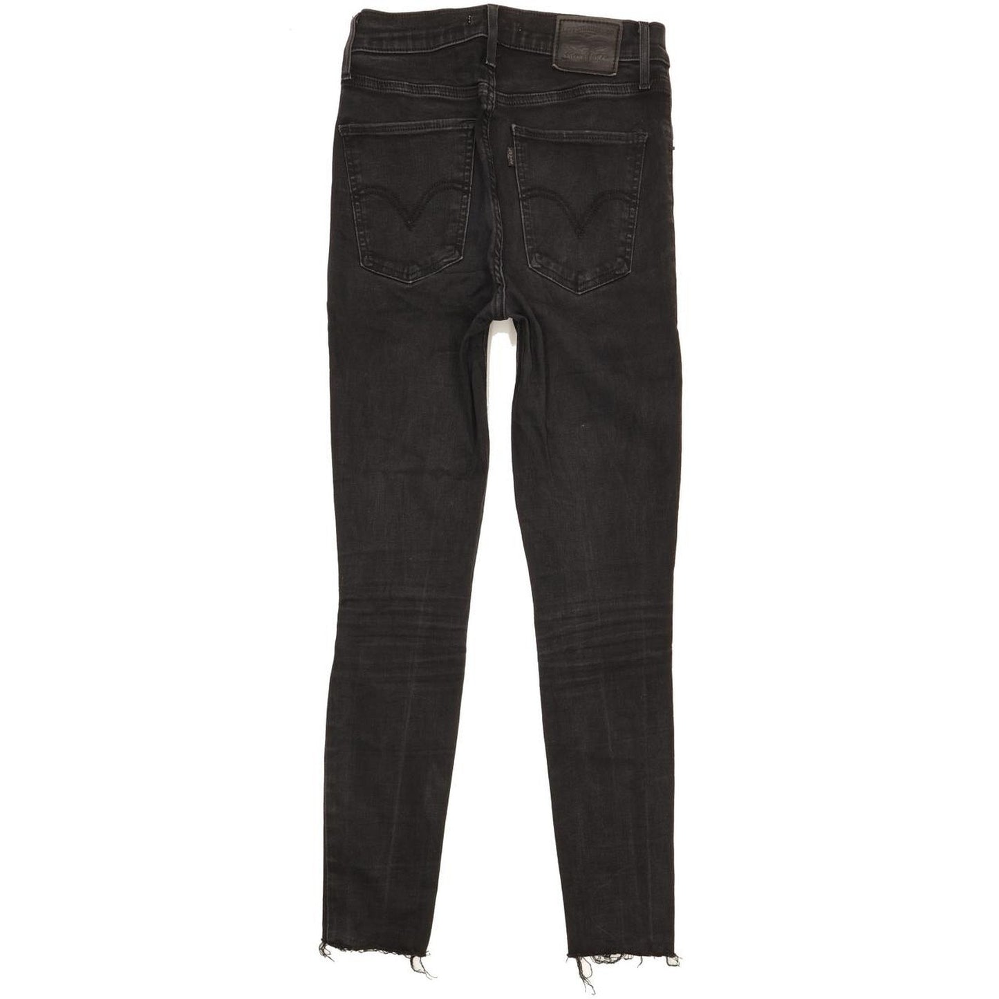 Levi's Mile Black Skinny Slim Stretch Jeans High Waisted W27 L28