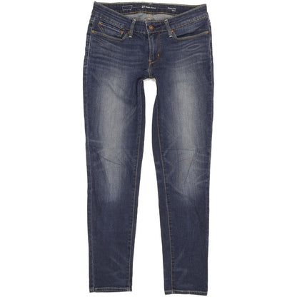 Levi's Slight Curve Women Blue Skinny Slim Stretch Jeans W27 L29