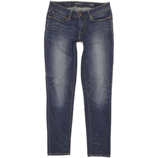 Levi's Slight Curve Women Blue Skinny Slim Stretch Jeans W27 L29