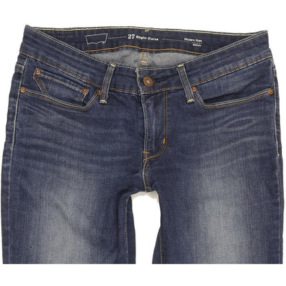 Levi's Slight Curve Women Blue Skinny Slim Stretch Jeans W27 L29