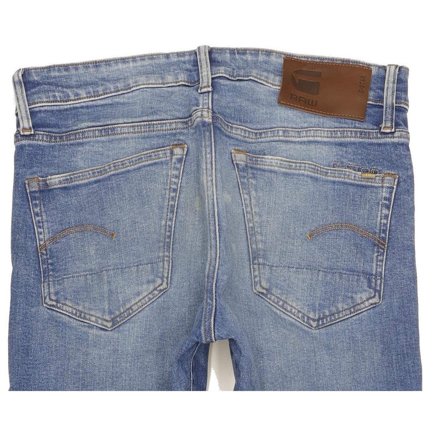 G-Star 3301 Men Blue Tapered Regular Stretch Jeans W31 L31