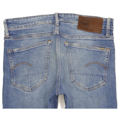 G-Star 3301 Men Blue Tapered Regular Stretch Jeans W31 L31