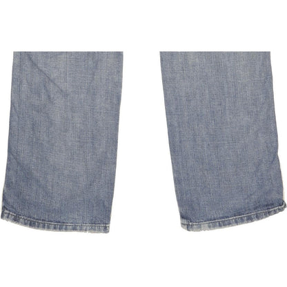 Wrangler Clyde Men Blue Straight Regular Jeans W34 L34